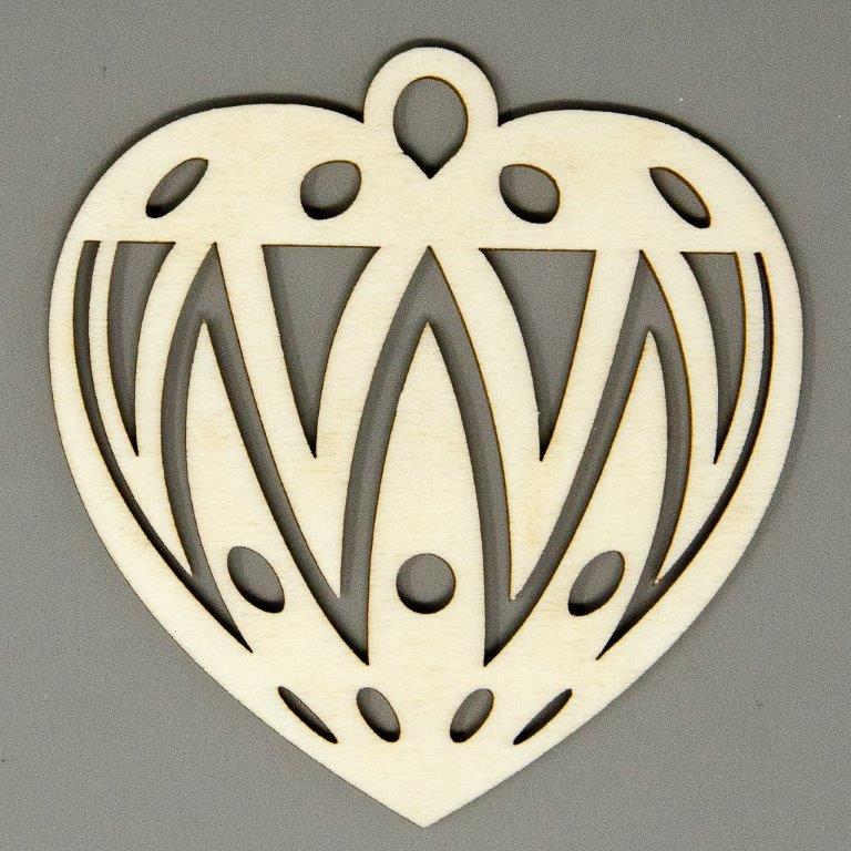 Herz mit Ornamente